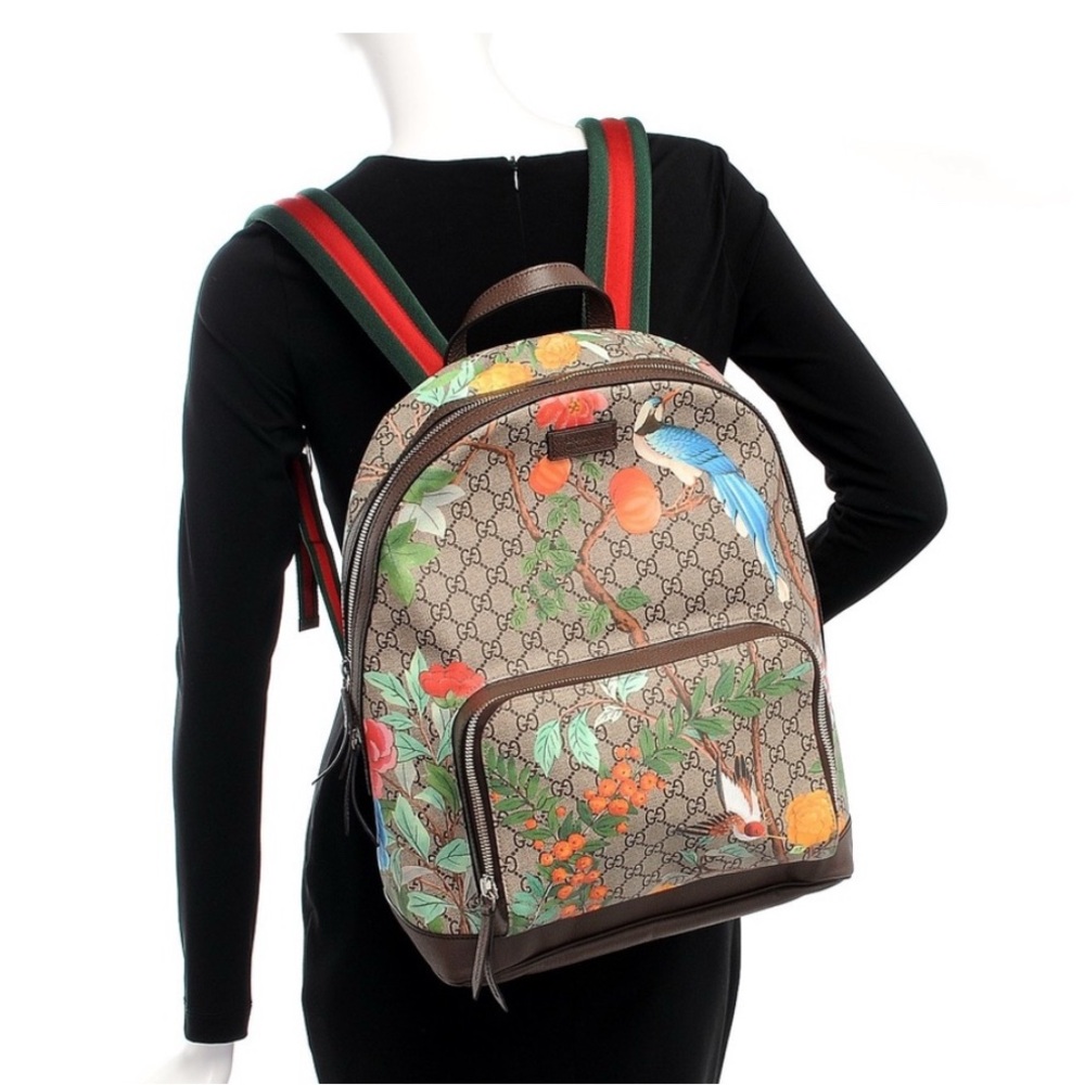 Gucci Multicolor Floral Backpack
